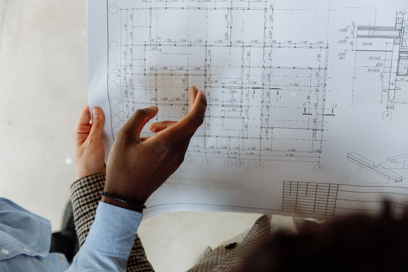 residential architectural plan title 24